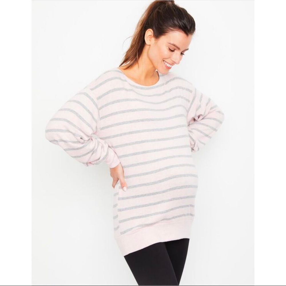 TWO Hacci knit maternity tops
